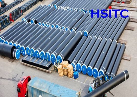 ASTM A106 黒鋼シームレスパイプSCH40