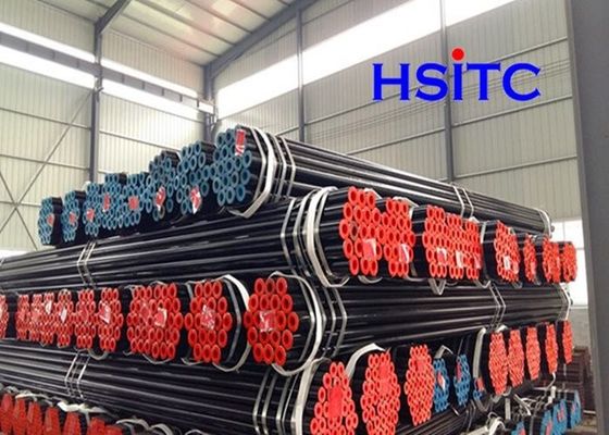 ASTM A106 黒鋼シームレスパイプSCH40